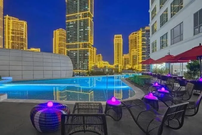 Apartment Novotel Manila Aqua Residences Near Makati By Hamodi'Scrib