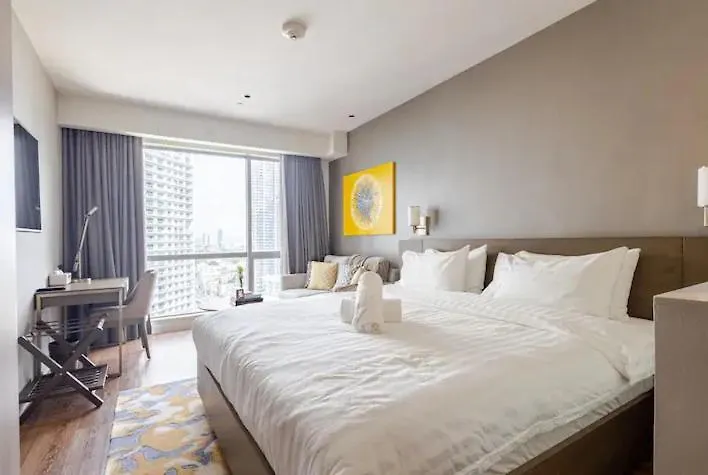 Apartment Novotel Manila Aqua Residences Near Makati By Hamodi'Scrib Philippines
